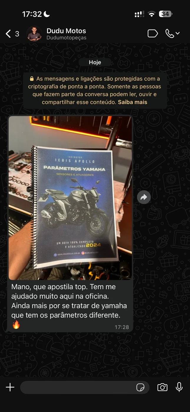 Depoimento de aluno